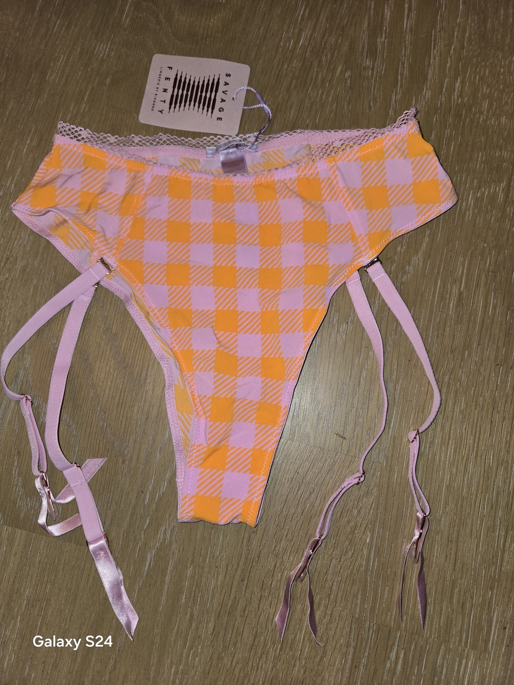 Savage Fenty Womens XS Panty With Removable Garter Straps New Rihanna